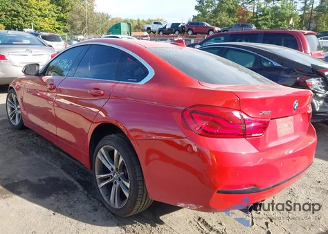 2019 BMW 430I Gran Coupe xDrive from USA, damaged, VIN WBA4J3C59KBL09817